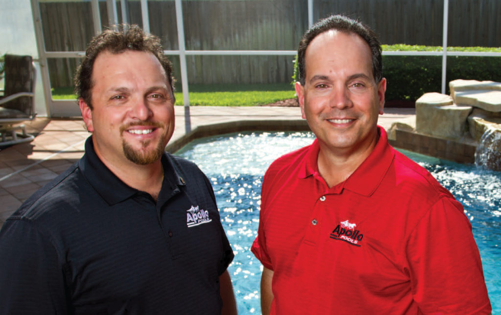 John & Paul Pignataro - Apollo Pools owners pool construction renovation maintenance repairs